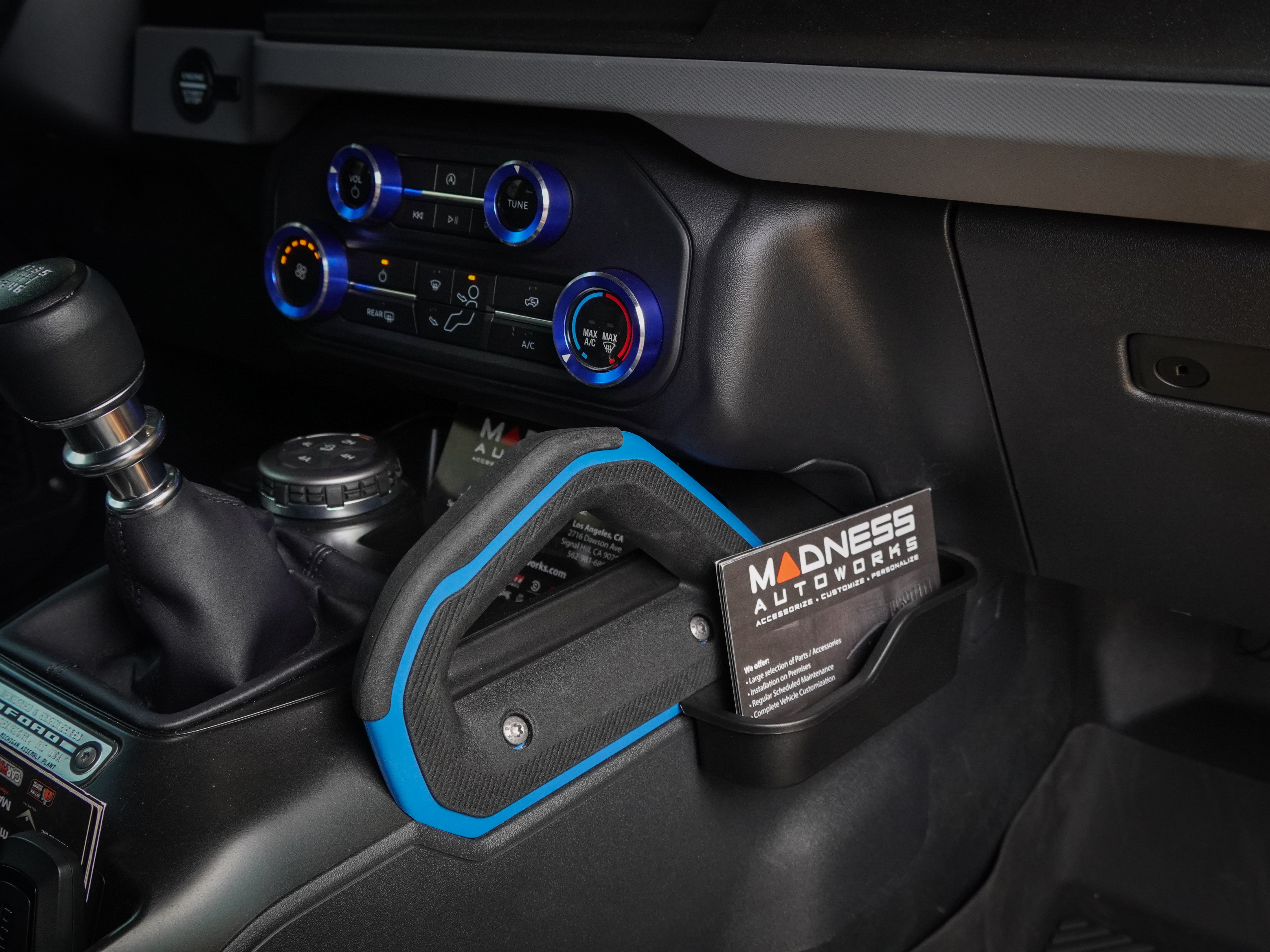 Ford Bronco Center Console Saddle Organizer 